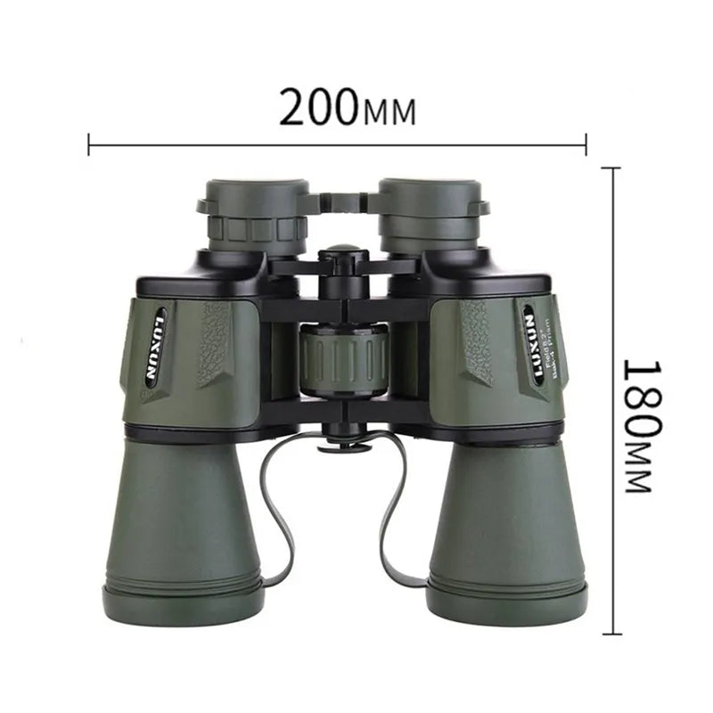 Telescópio Óptico Binocular 20x50 Militar Caça ao Ar Livre