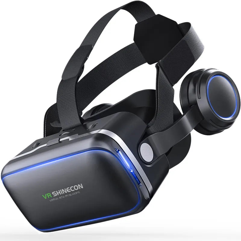 VR Shinecon 6.0 Óculos Realidade Virtual 3d Estéreo Headset