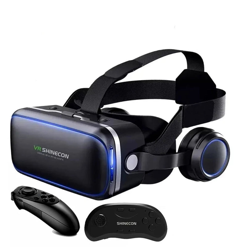 VR Shinecon 6.0 Óculos Realidade Virtual 3d Estéreo Headset