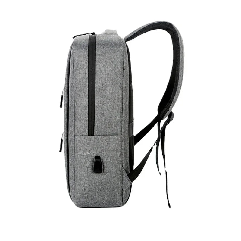 Mochila Masculina Oxford Impermeável para Notebook USB