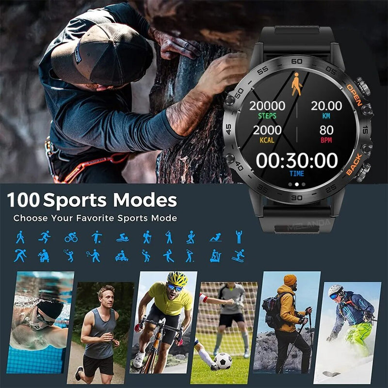 Smartwatch Esportivo Masculino  Android IOS K52