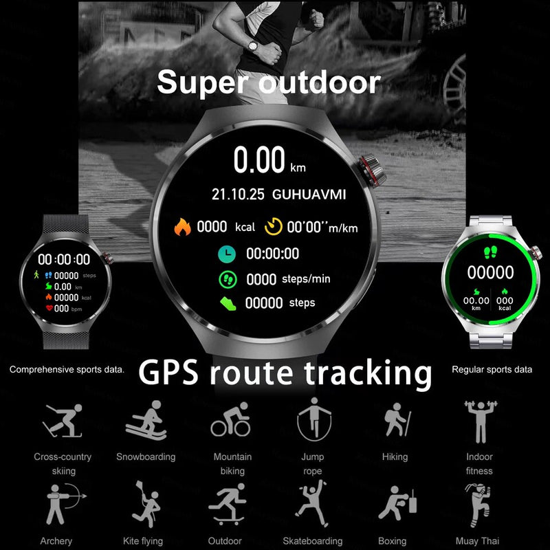 Relógio Inteligente Esportivo GPS Multifuncional