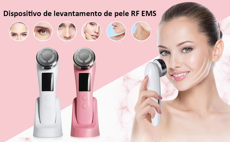 Massageador Facial Radiofrequência Lift - Rejuvenescimento da Pele